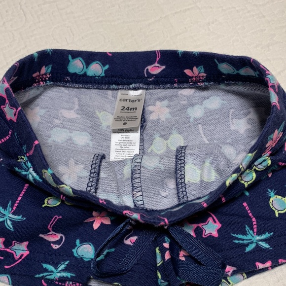 24m (6/$20) Beach-Themed Knit Cotton Shorts by Carter’s - Picture 4 of 9